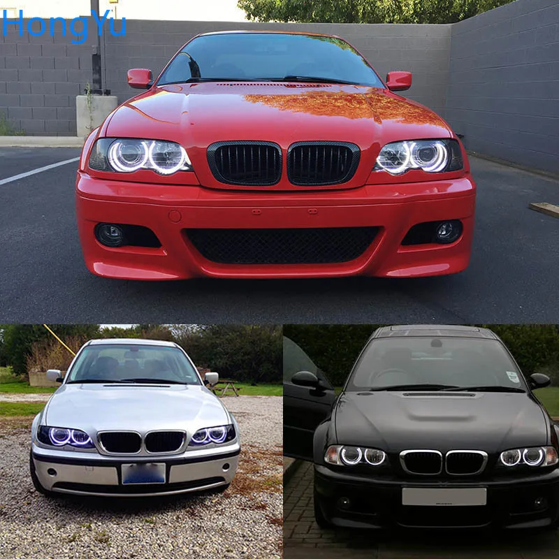 Для BMW 7 серии E38 1994 - 2001 Smd комплект светодиодов глаза ангела отличное ультраяркое