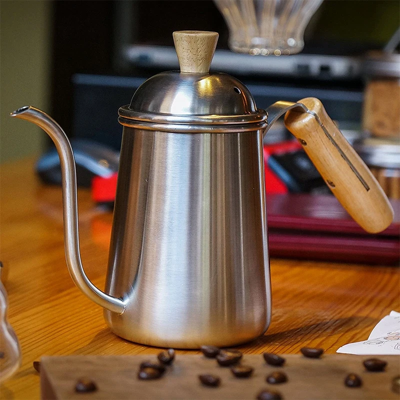 

Gooseneck pour over Coffee Kettle - Premium Grade Stainless Steel - Insulated Ergonomic Handle,pour over Stainless Steel