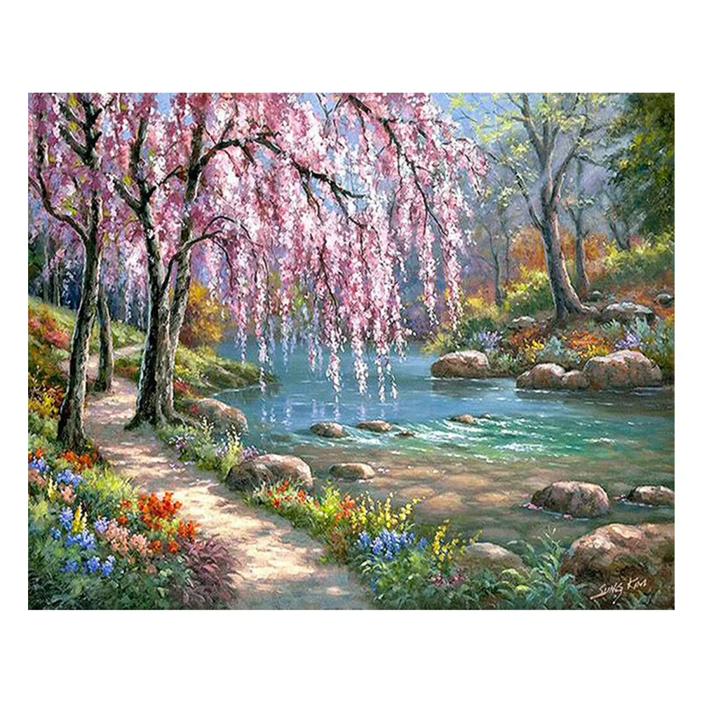 DIY Цифровая масляная живопись от производителей оптовая продажа эксклюзивный