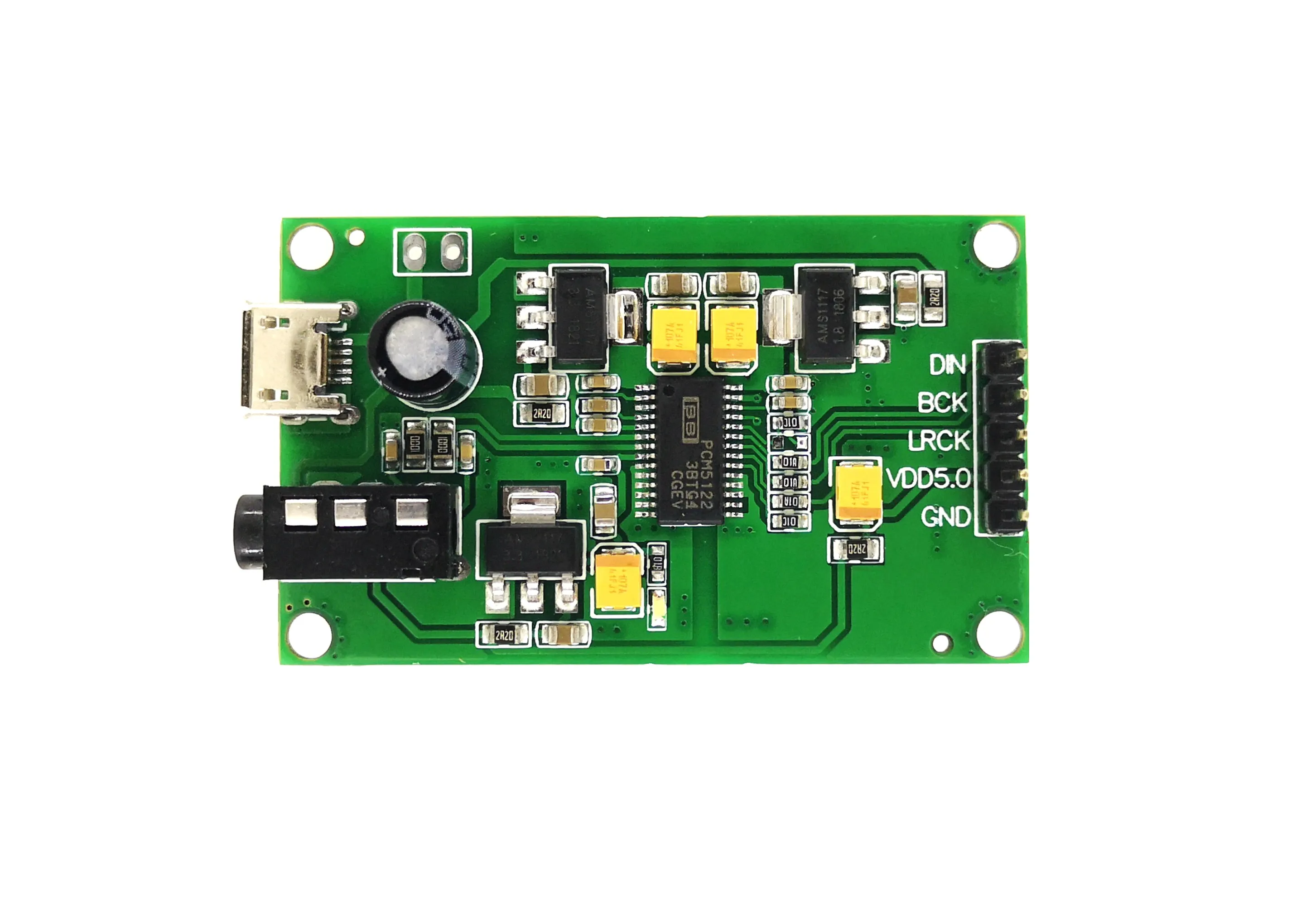 

Плата декодера DAC PCM5122 I2S цифровой интерфейс IIS Audio вход, аналоговый выход AUX