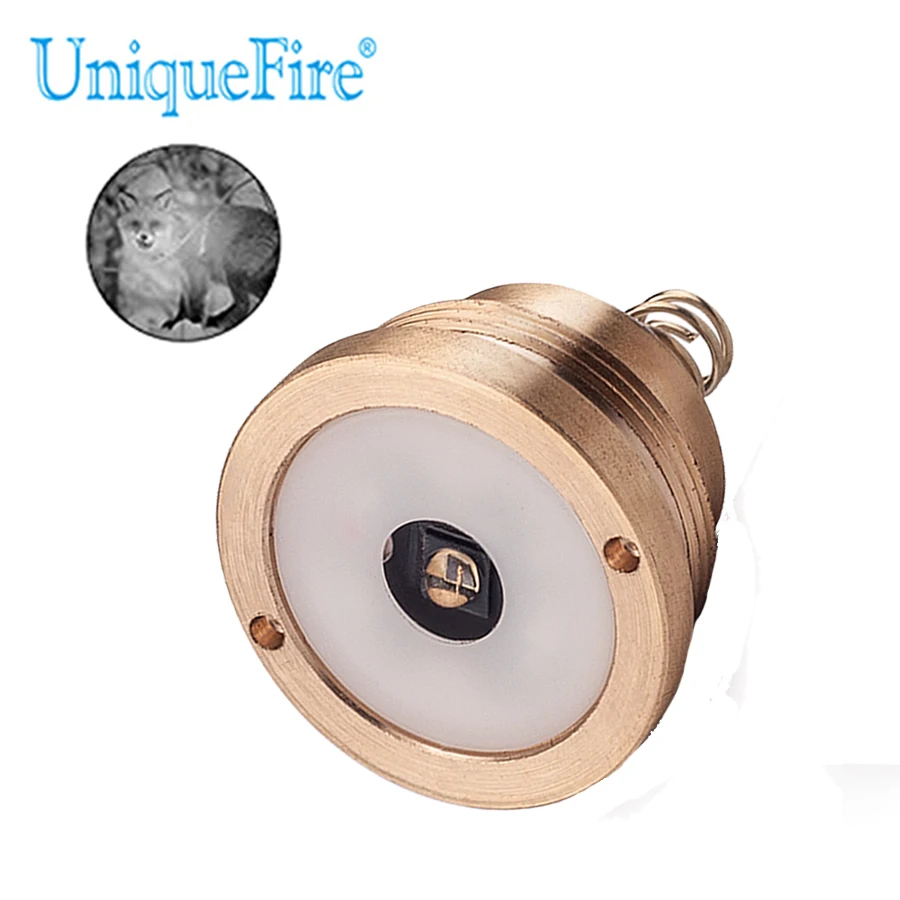 

UniqueFire IR 940nm Bulb Lamp Holder 3 Modes Infrared Light Led Drop in Pill For UF-1501 Flashlight Zoomable Torch ONLY