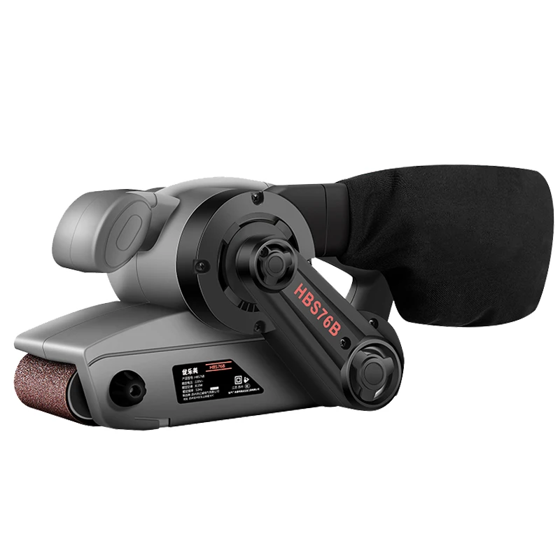 

New Small Portable Metal Belt Plane Woodworking Grinder Sander Polishing Machine Power Tool