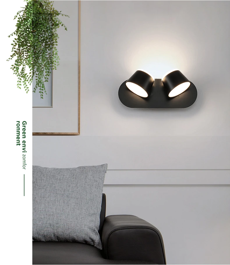 Скандинавская прикроватная лампа для спальни простой современный удобный