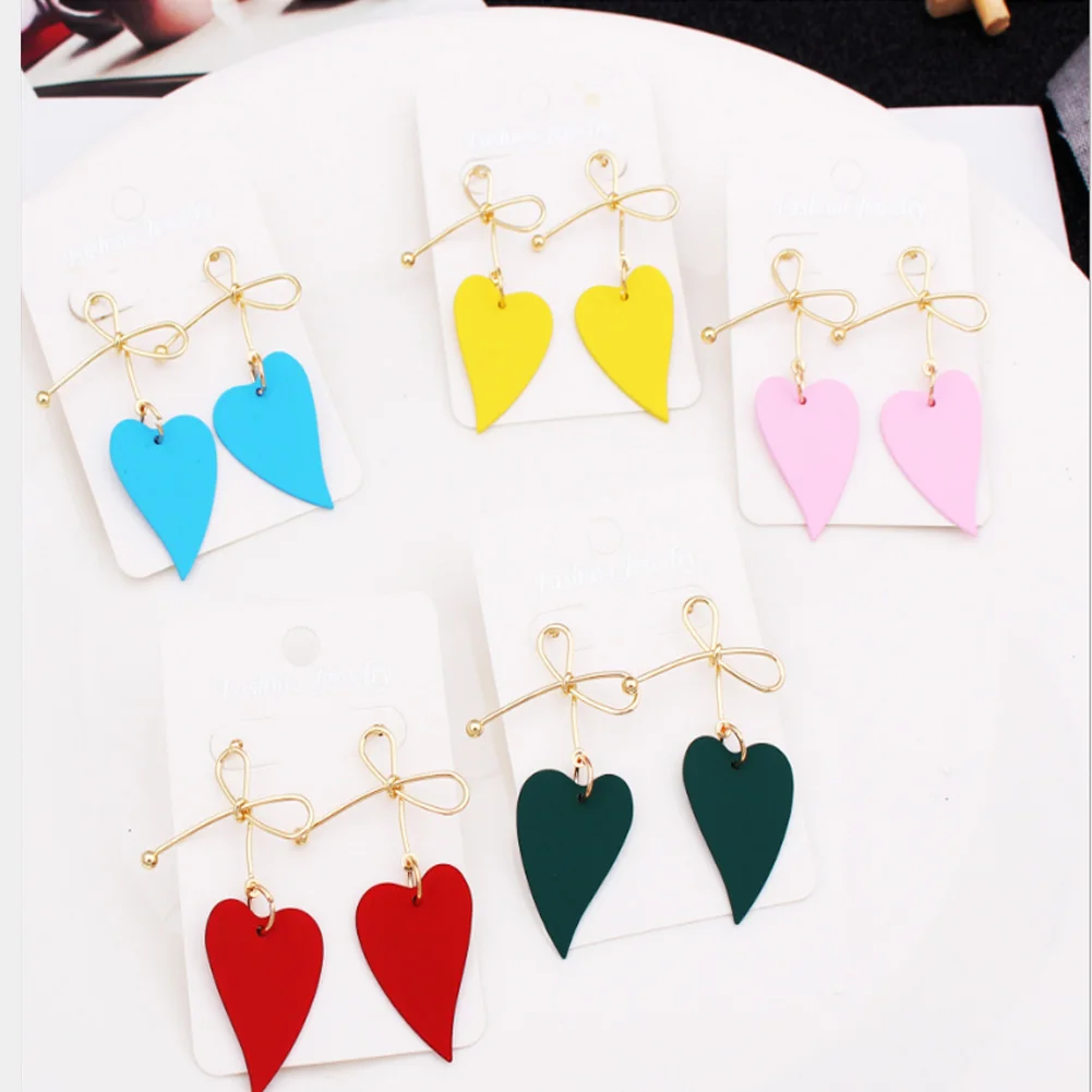 Серьги-подвески женские винтажные геометрические украшения золотого цвета