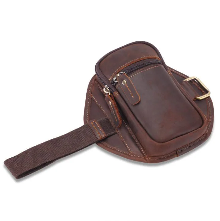 MAHEU натуральная кожа для мобильного телефона наручный мешок прогулок на открытом