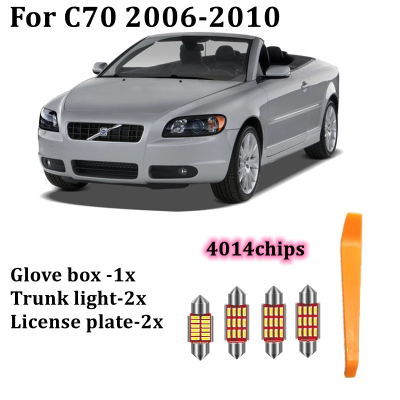 Canbus без ошибок автомобиля светодиодный интерьер светильник лампы для Volvo C70 873 542