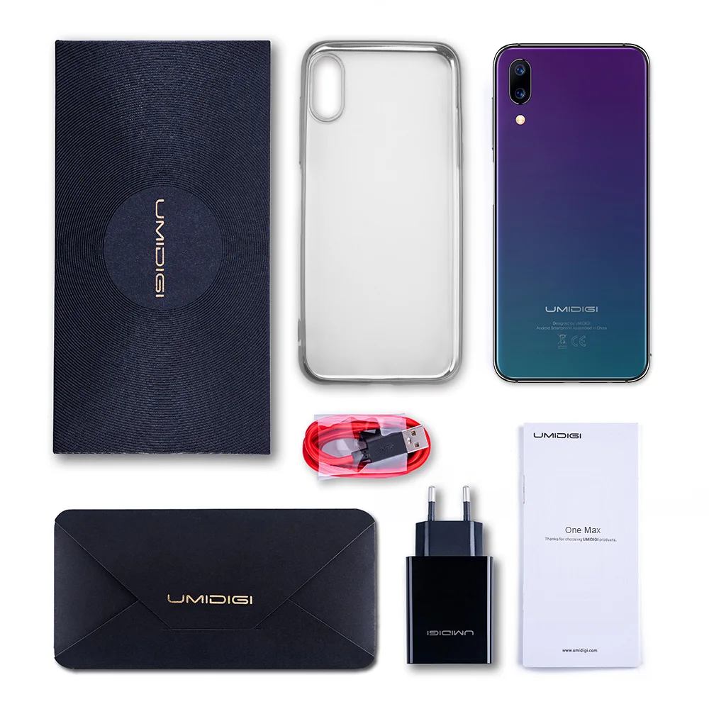 Универсальная версия UMIDIGI One Max 4 Гб 6 3 ГБ 4150 дюйма полноэкранная Двойная камера мАч