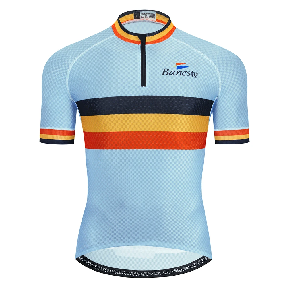 

Велосипедные мужские трикотажные изделия с коротким рукавом Ciclismo MTB Горный велосипед Мотокросс горнолыжные быстросохнущие профессиональн...