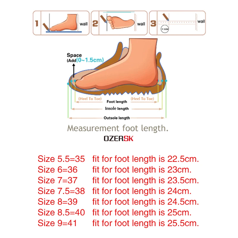 

OZERSK Summer Woman Sandals Wedges Sandals Ladies Open Toe Round Toe Slip On Black Platform Sandals Shoes Woman Casual Shoes