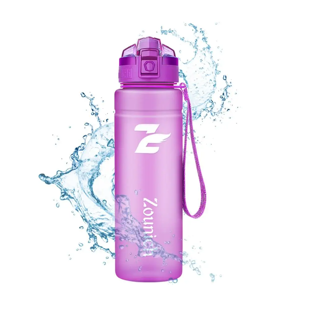 Лучшая Спортивная бутылка для воды из тритана и полиэстера пластиковая фитнеса