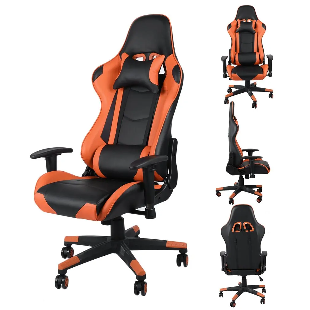 (ES) Игровые офисные стулья с наклоном на 180 градусов удобное кресло руководителя