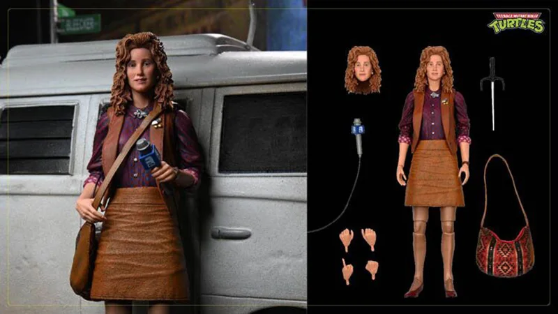 Фигурка NECA April o'нейла экшн-фигурка черепашек Рафаэля игрушечная кукла подарок