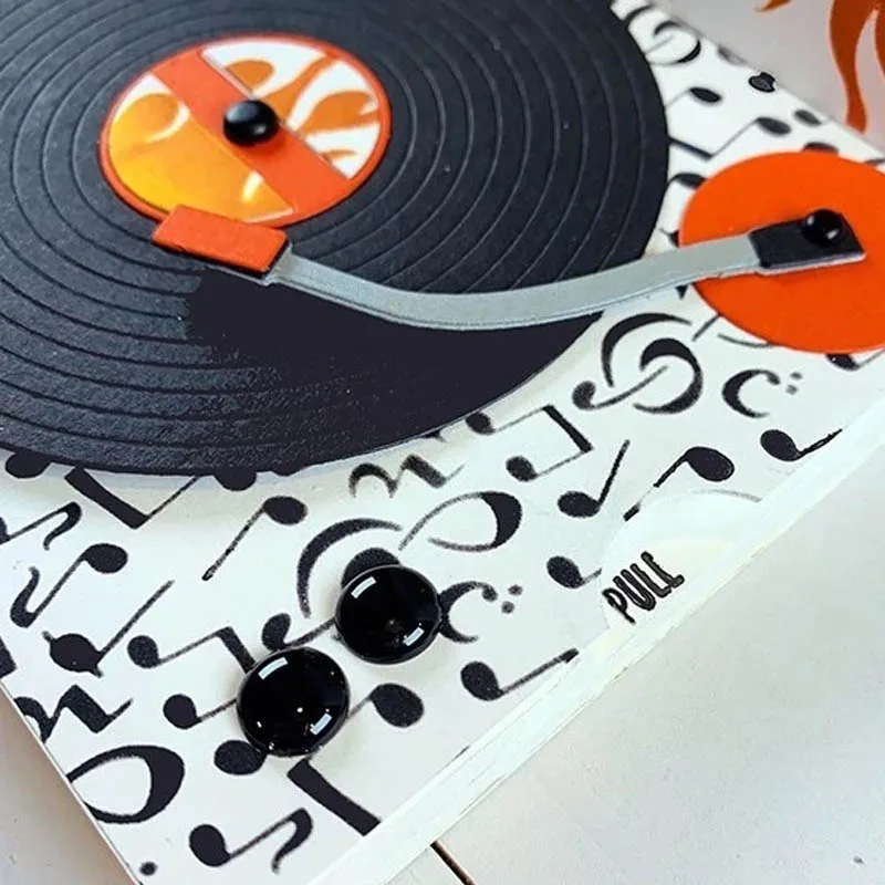 Рождественские носки Crayon RV Gramophone диск для напитков металлические пресс-формы