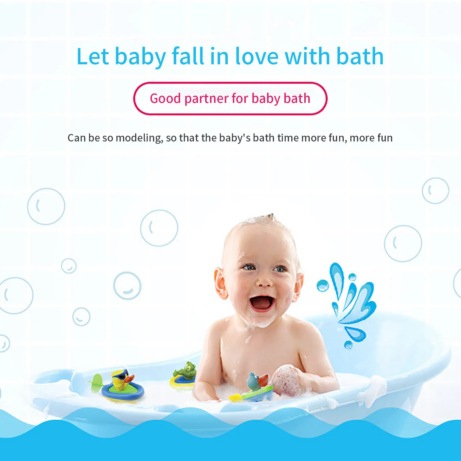 

New Arrival Toys For Boys Baby Bath Toy Swimming Animal Floating Wind-up Bathtub Pool Toys Juguetes Bath Toys