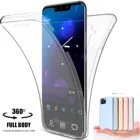 Чехол для Huawei P30, P20 Pro, Y7P, P10, P9, Y5, Y6S, Y9 Prime, P Smart, 20 Lite, 8A, 8S, 10i, силиконовый, с полным покрытием, 360