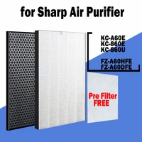 fz a60hfe fz a60dfe fz a60mfe hepa filter activated carbon filter for sharp kc a60e kc 860e kc c150e kc 860u air purifier