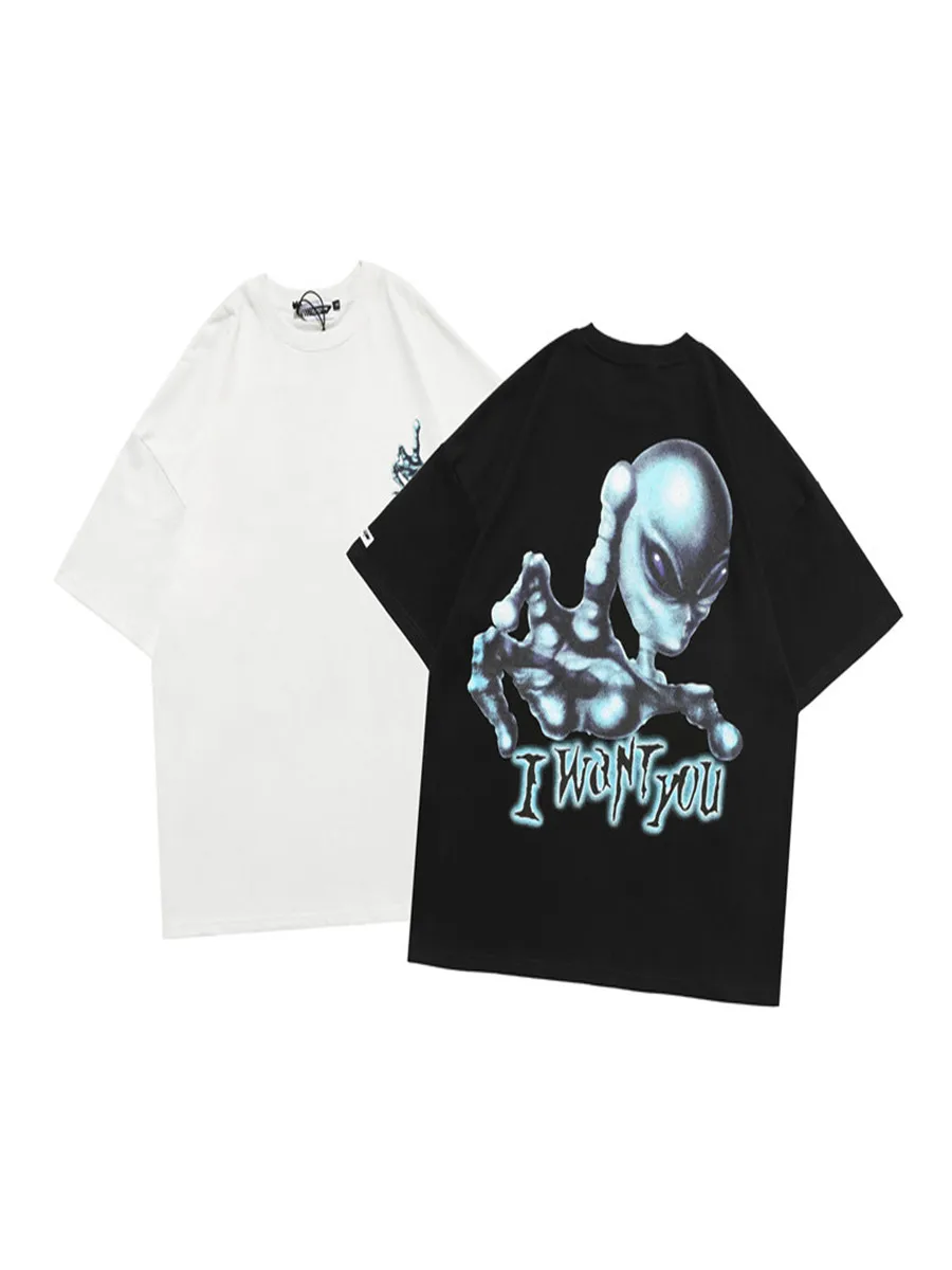 

Men Cotton T Shirt Oversized T-shirt Men's Clothing Tshirts Graphic Anime Comfortable Hip-hop Hip Hop Cool Whimsy