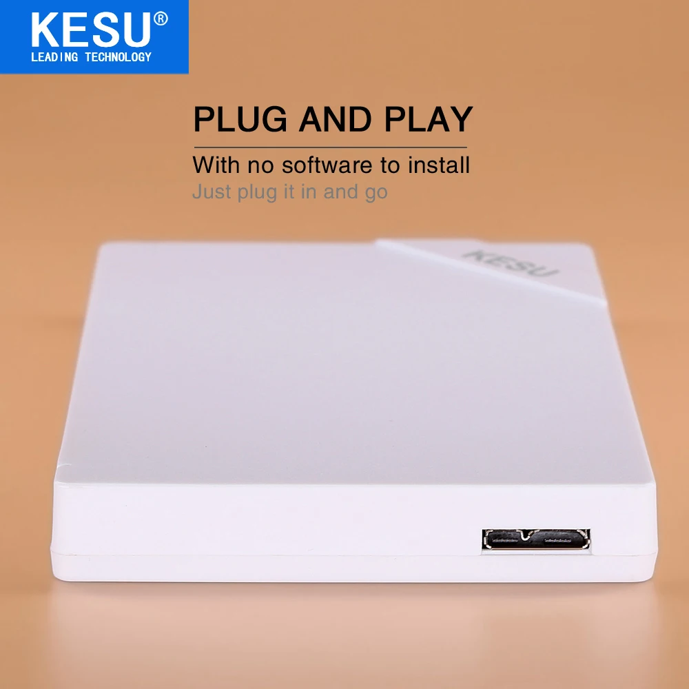 Оригинальный внешний жесткий диск Kesu 2 5 ''USB 3 0 1 ТБ HDD Externo Disco HD устройства для