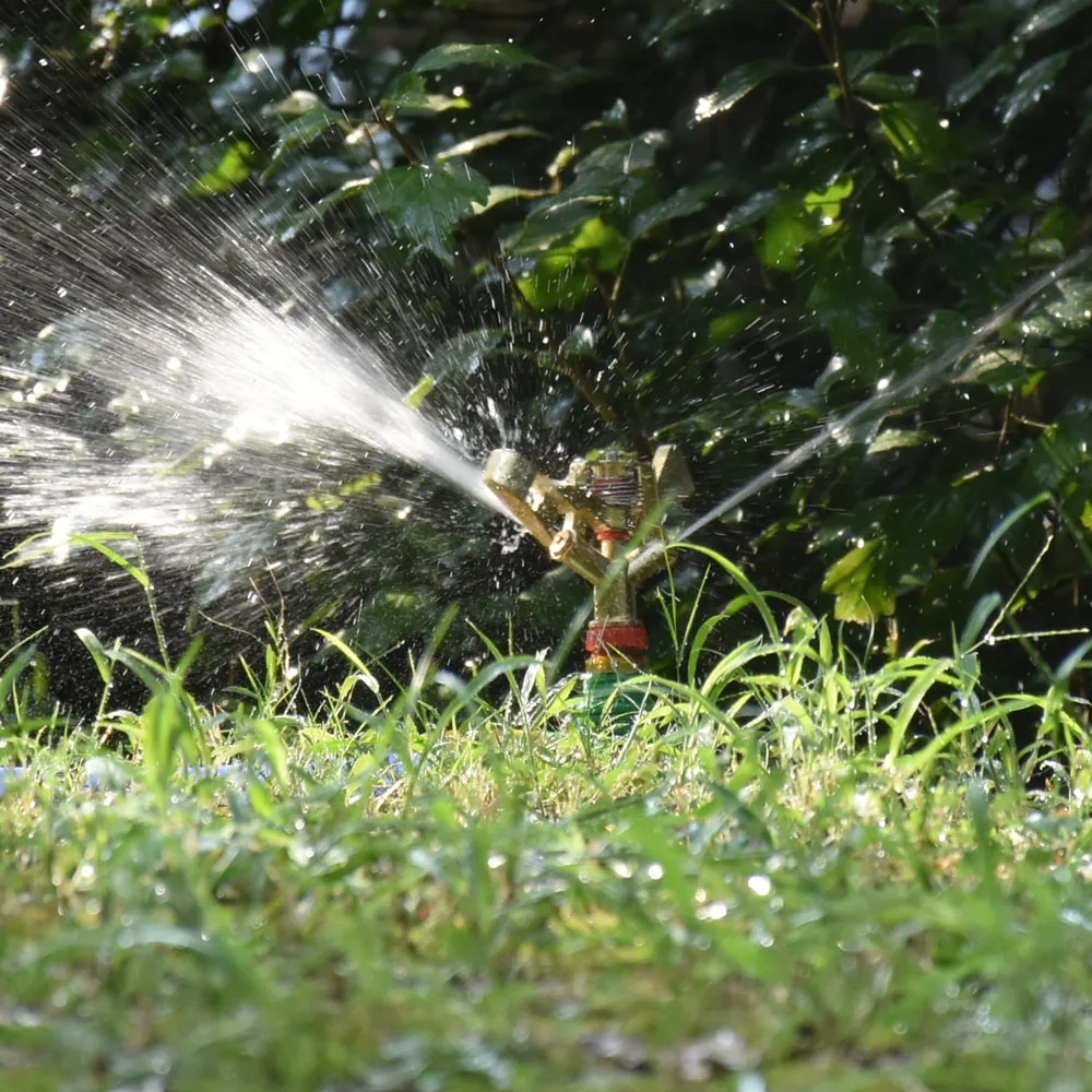 1/2 3/4 дюйма мужской металлический пульсирующий фермерский распылитель 360 градусов вращения газона полив распылителей для садового орошения 1 шт на.