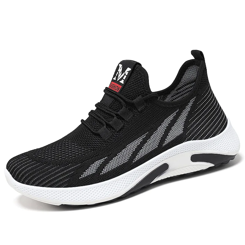 

Men Single Shoes Breathable Sneakers Mesh Running Shoes Man Walking Sports Shoes Outdoor Male Trainer Shoes Lightweight Footwear