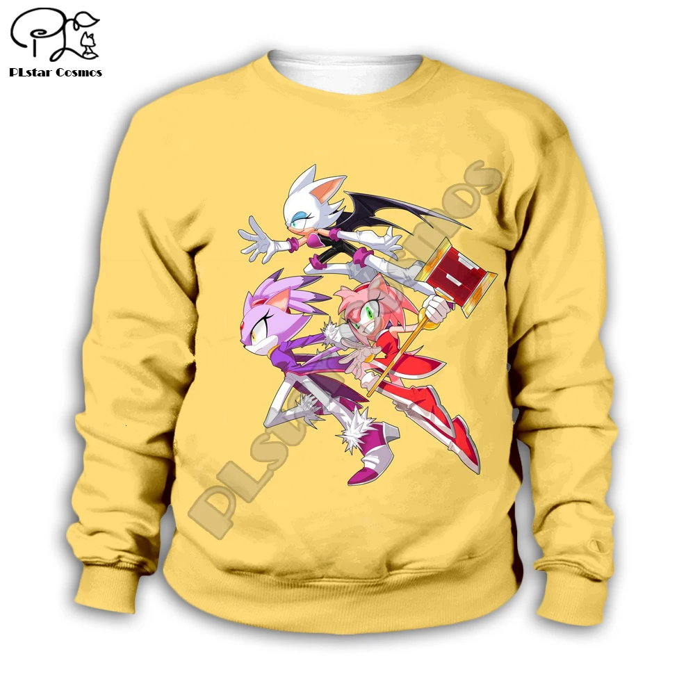 

Kids Cloth Anime Super Sonic Cartoon 3d hoodies/boy sweatshirt Cartoon Hot Movie style-21
