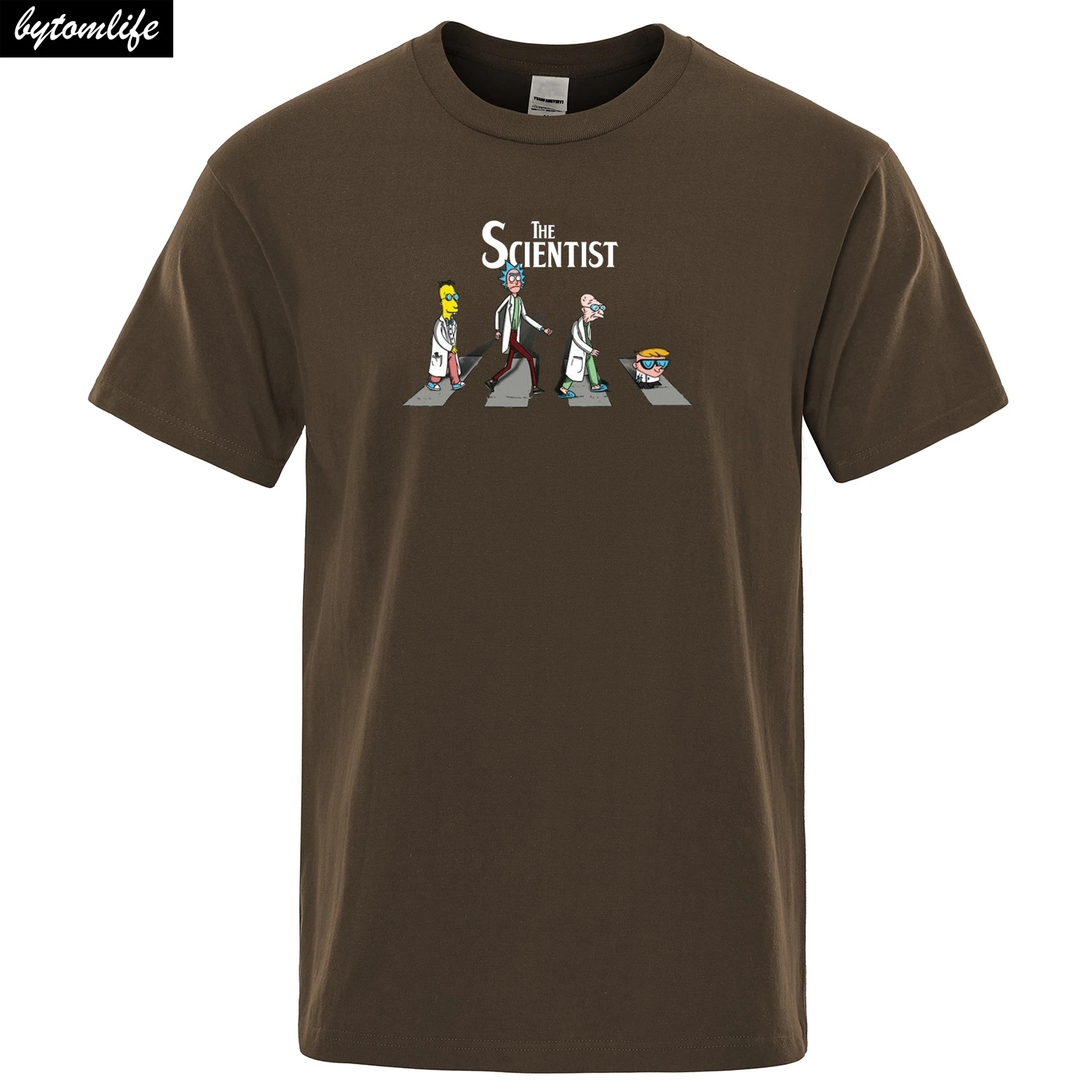 

Men's high quality T-shirt 100% cotton crewneck loose Cartoon Anime printed men Tshirt casual Short Sleeve mens t-shirt tops