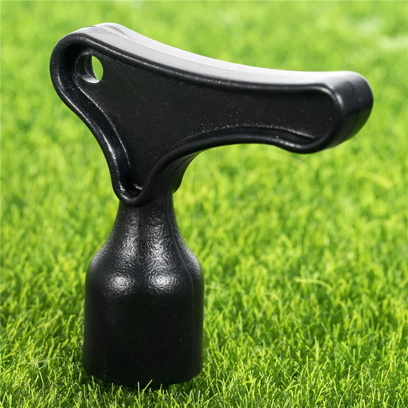 

Hot 1PC Black Plastic +Iron Golf Shoe Cleats Wrench Spike Removal Golf Accessories Practical Tools Golfer Club Training Aids
