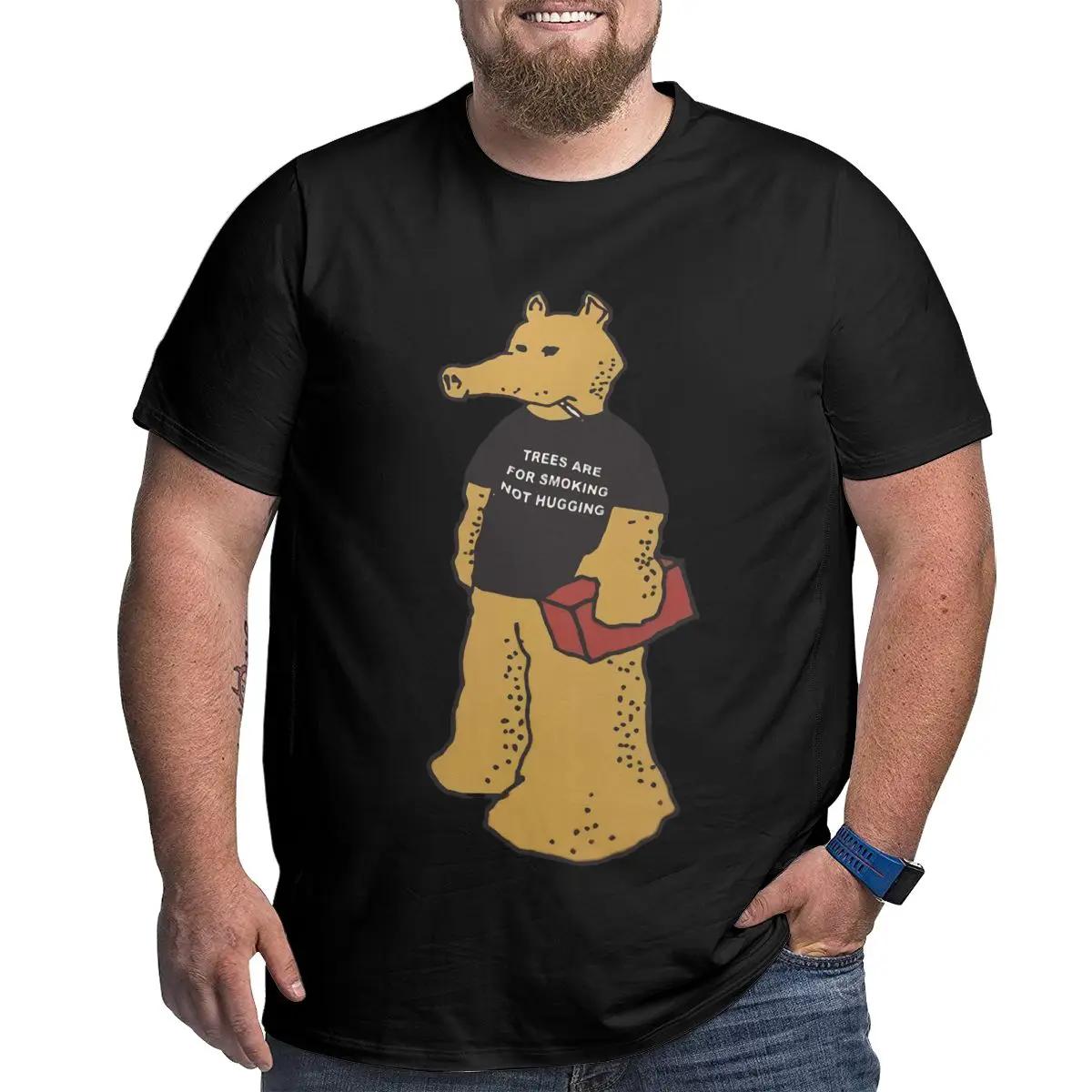 

Quasimoto Giant Fake Dolls Brand CottonT Shirts for Men Clothing Workout Tops Oversized T-shirt Plus Size