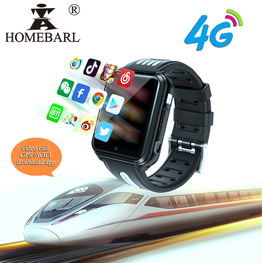 

H1 4G двойная камера видеосвязь смарт часы 4 ядерный процессор GPS трекер WIFI школьник Bluetooth Android 9.0 безопасные интеллектуальные часы