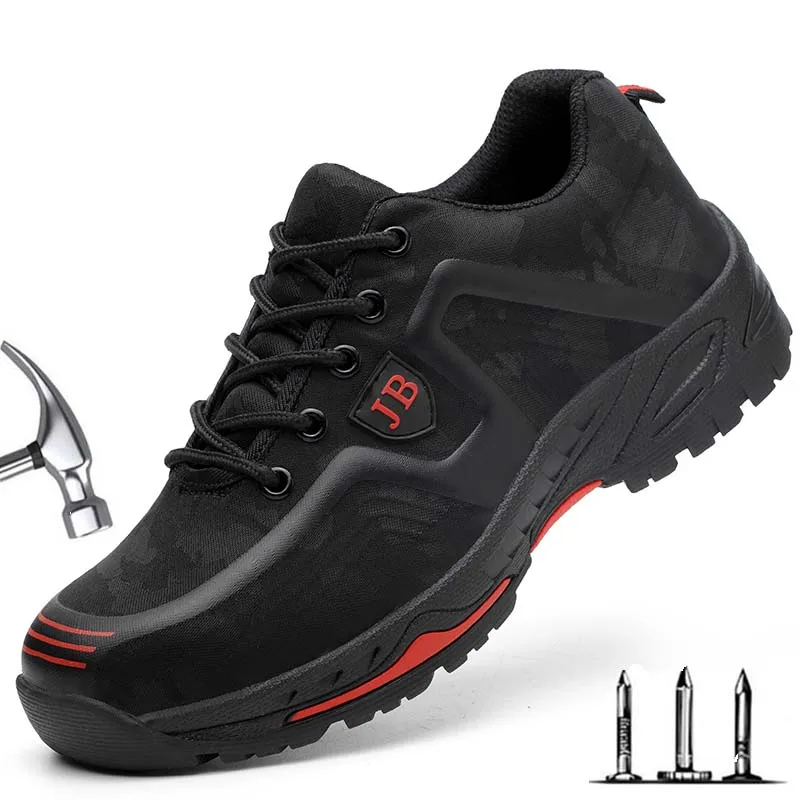 

Men Women Work Shoes Steel Toe cap Safety Boots European Standard Anti-smash Anti-puncture Sport Shoes Safety Shoes