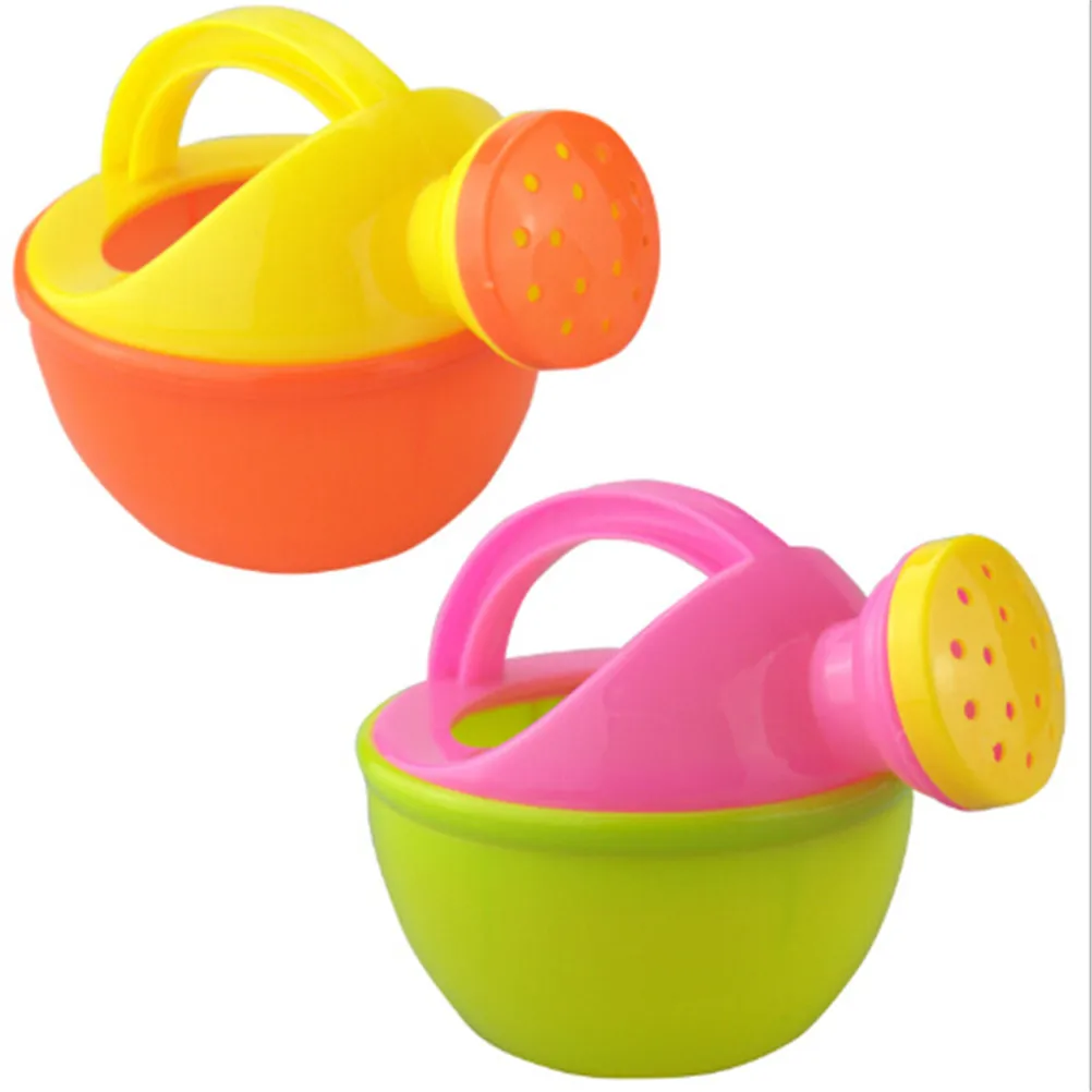 Baby Bath Toy Plastic Watering Can Watering Pot Beach Toy Play Sand Toy Gift For Kids Random Color For Baby Toys Gift