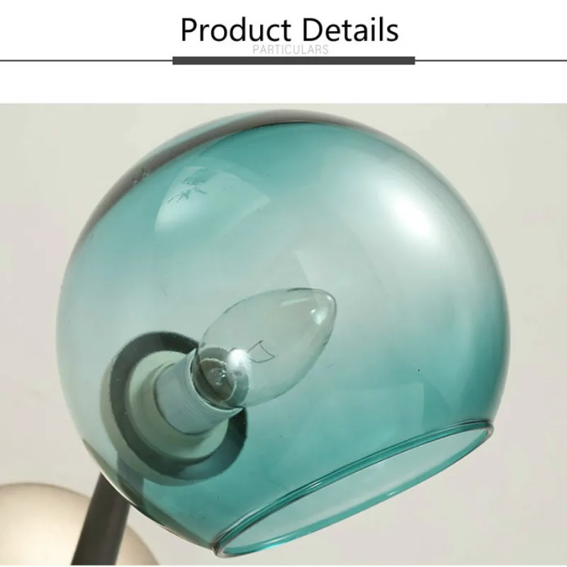 

E27 LED Wall Lamps Nordic Glass Ball Hanging Lamp for Passage Corridor Bedroom Bedside Lamp AC85-265V