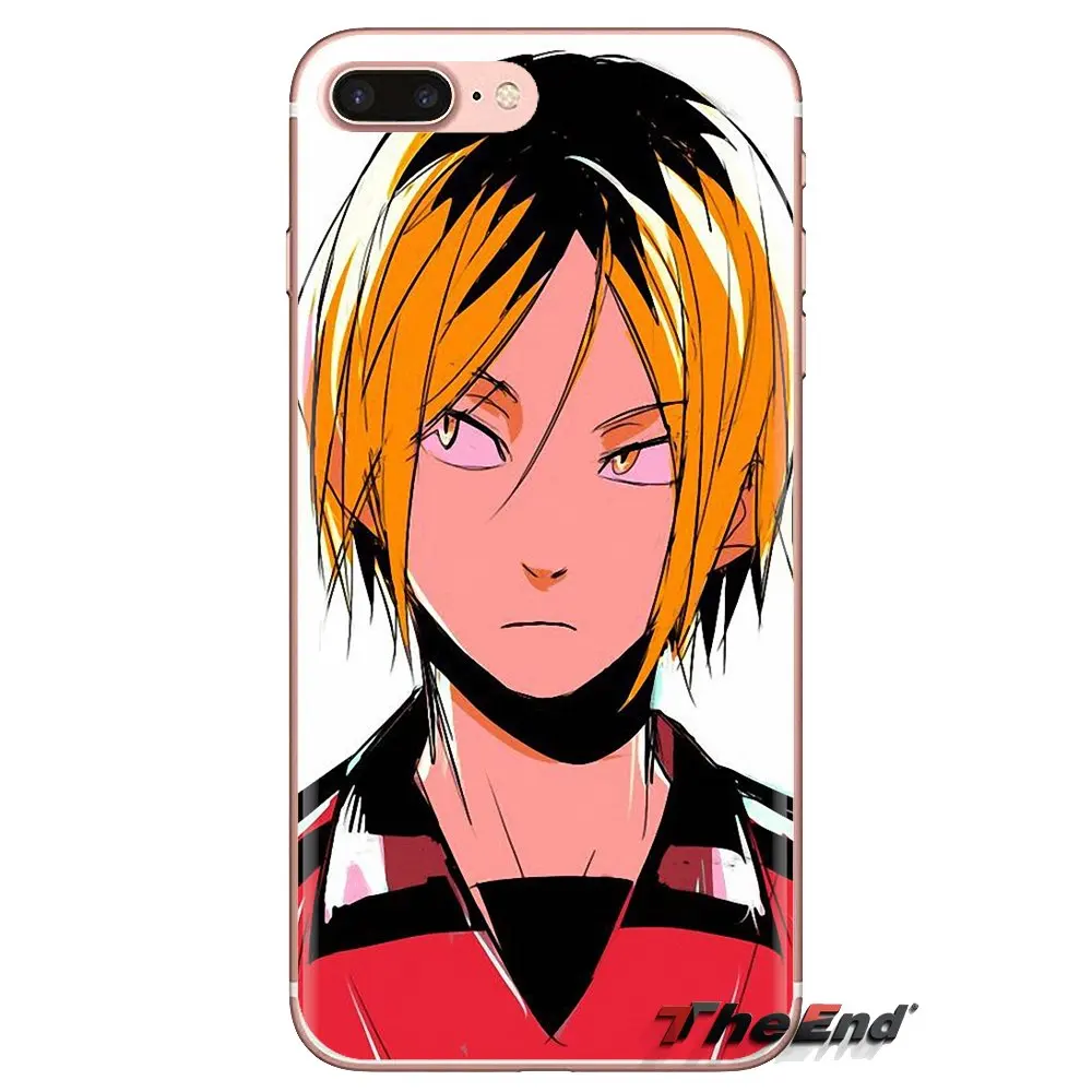 Для iPod Touch Apple iPhone 4 4s 5 5S SE 5C 6 6S 7 8 X XR XS Plus MAX Kenma Kozume из аниме ТПУ прозрачные чехлы |
