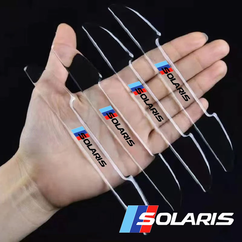 

4pcs Car door Prevent impact for hyundai solaris Car Accessories