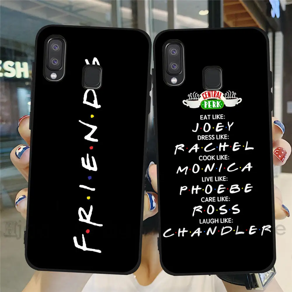 Чехол для ТВ шоу friends мягкий ТПУ чехол Samsung Galaxy A10 A20 A30 A40 A50 A60 A70 A80 A6 A8 Plus A9 A7