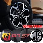 4 шт., 56 мм, Алюминиевые наклейки на заднюю крышку с логотипом Seat Cupra Ibiza 6L Leon 1M 5F Arona Ateca Cordoba Altea Toledo