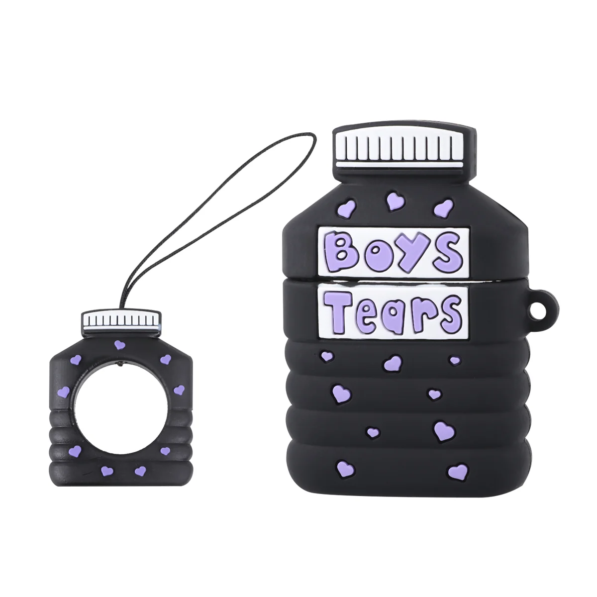 

1Pc Personality Silicone Wireless Earphone Cover Creative Beverage Bottle Shaped Headset Protective Case Compatible for