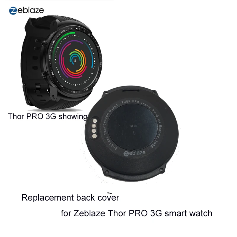 Оригинальные Смарт часы zeblaze Thor PRO 3G сменная Пластиковая Задняя крышка для