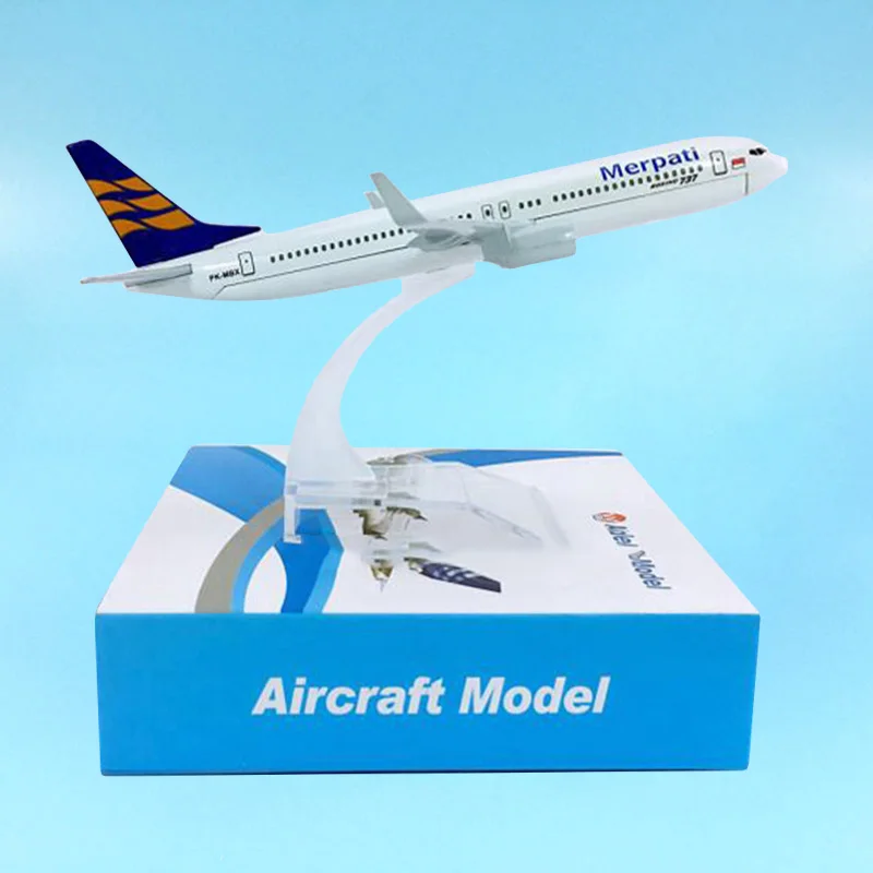1/400 масштаб Boeing B737 800 Индонезия Merpati Airlines модель самолета игрушка самолет