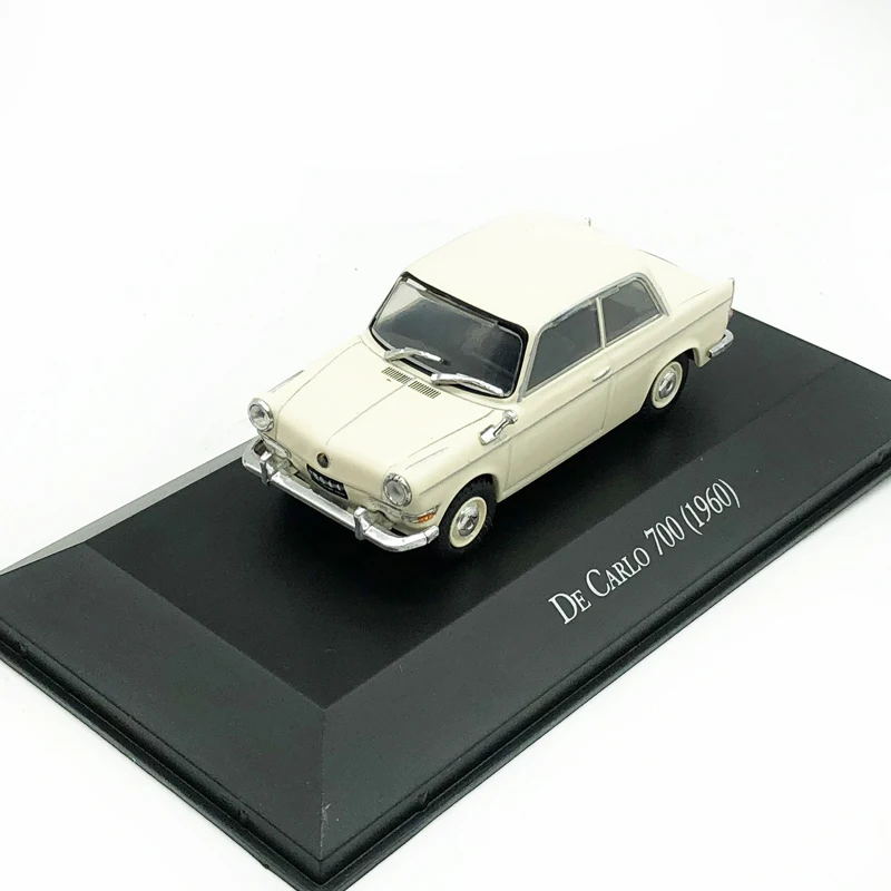 

Белое моделирование автомобиля IXO 1:43 1960 DE Carlo 700