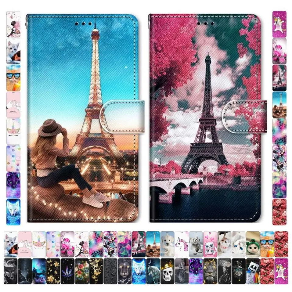 Милые сумки для телефона мальчиков и девочек чехол Alcatel 1 1S 2019 3 3X 2018 животные