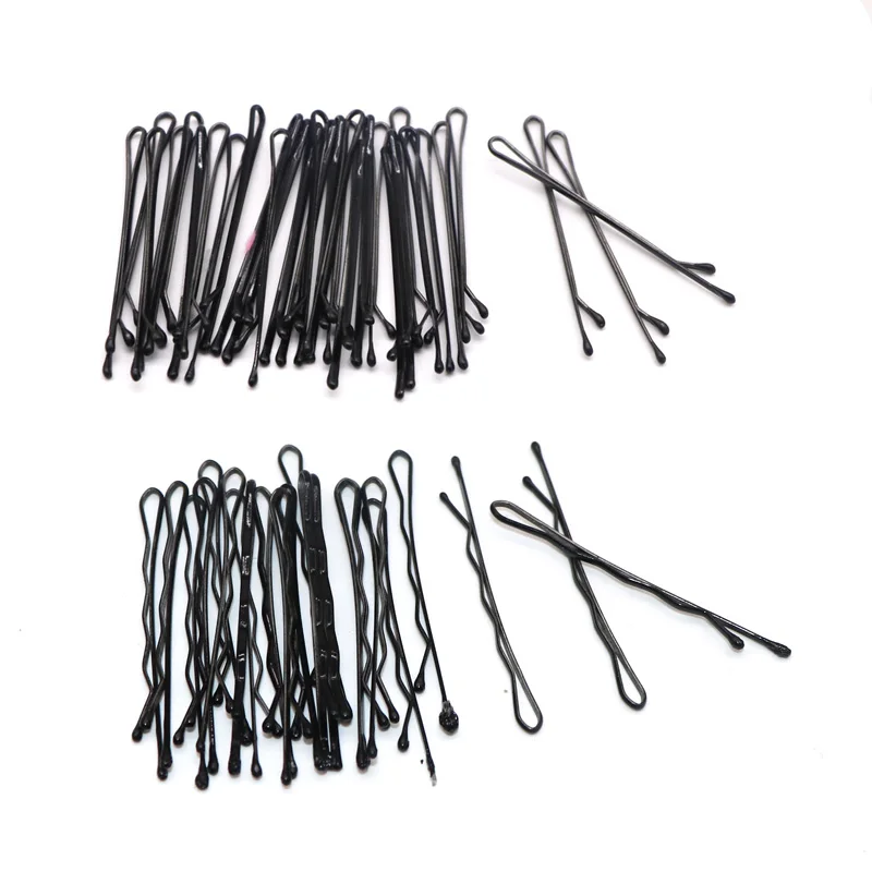1set 60PC Hair Clips 's Barrette Ladies Barber Clip Pins Invisible Grips Professional Hairpin Two Types# | Красота и здоровье