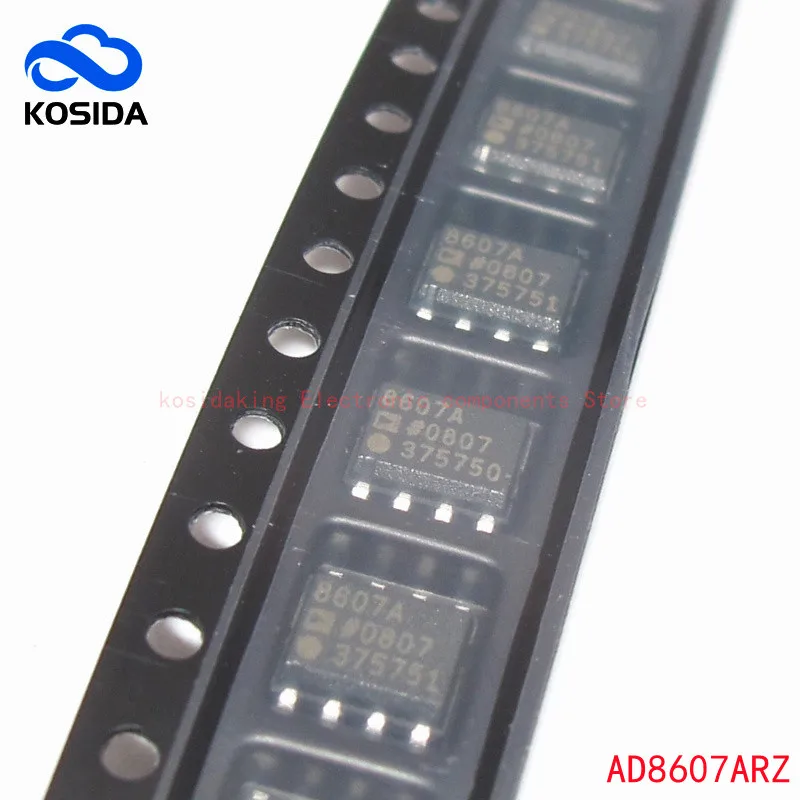 10 шт. AD8607ARZ 8607A AD8607 SOP8 чип операционного усилителя IC новый и оригинальный |