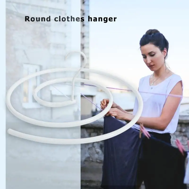 Спиральная форма лист одеяло вешалка круглая вращающаяся нержавеющая сталь