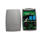 10 шт. приемник для гаражных ворот 433,92 МГц 2 канала DC 12V - 24V 433 МГц пульт дистанционного управления передатчика брелок-контроллер