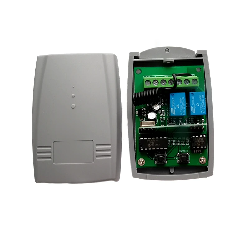 2-канальный приемник спутникового приемника DITEC гаража дистанционный пульт 433 МГц