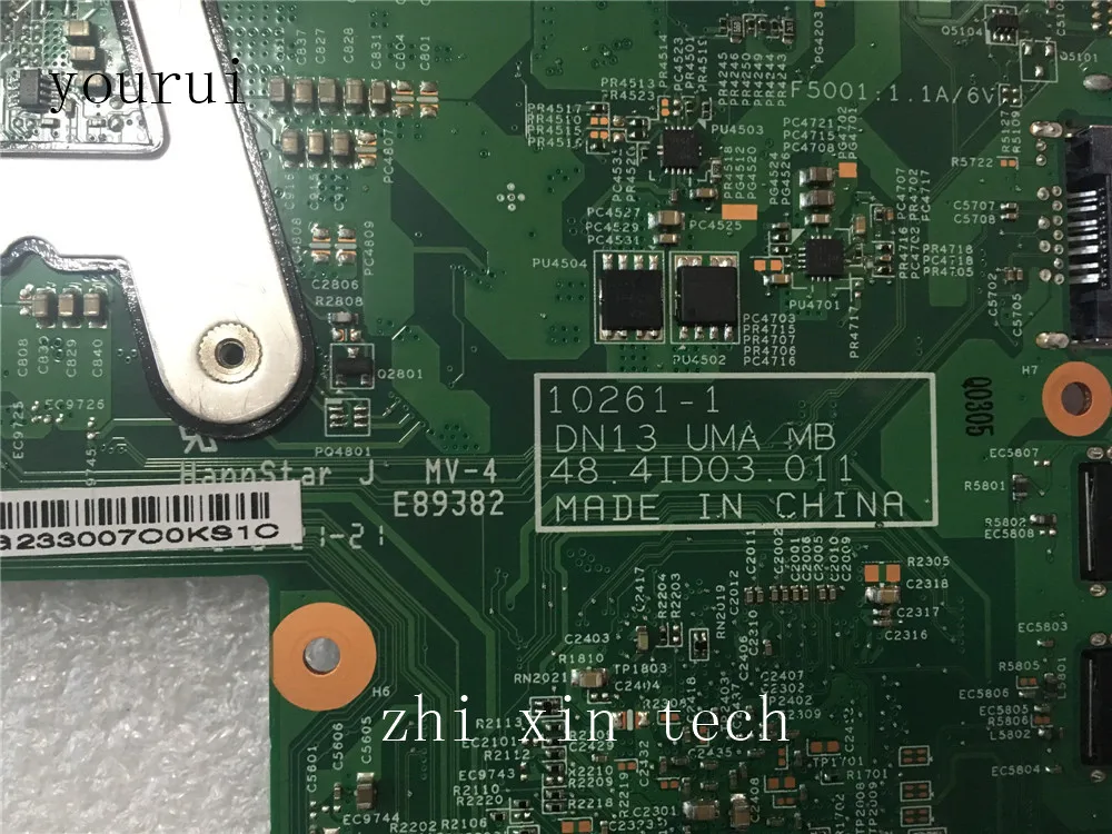 Yourui Laptopmotherboard для Dell Vostro v3350 3350 материнская плата CN-0MNYNP 0MNYNP 48.4ID03.011 DDR3 тестирование