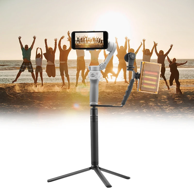 L-образная ручка кронштейн держатель для DJI OM 4 Osmo Mobile 3 удлинитель штатива ручной