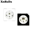Светодиодный RGB-чип WS2812B 5050SMD, 5 в постоянного тока, 10-1000 шт., чернаябелая печатная плата WS2812, индивидуально адресуемые пиксели-чипы