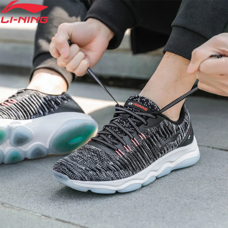Мужские кроссовки для тренировок Li Ning спортивная обувь с мягкой дышащей